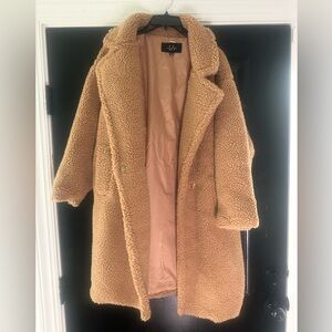 Women’s teddy long coat